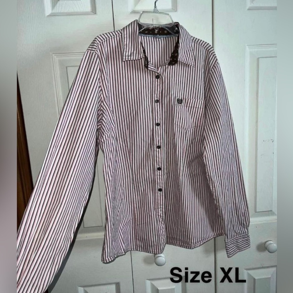Cinch button down